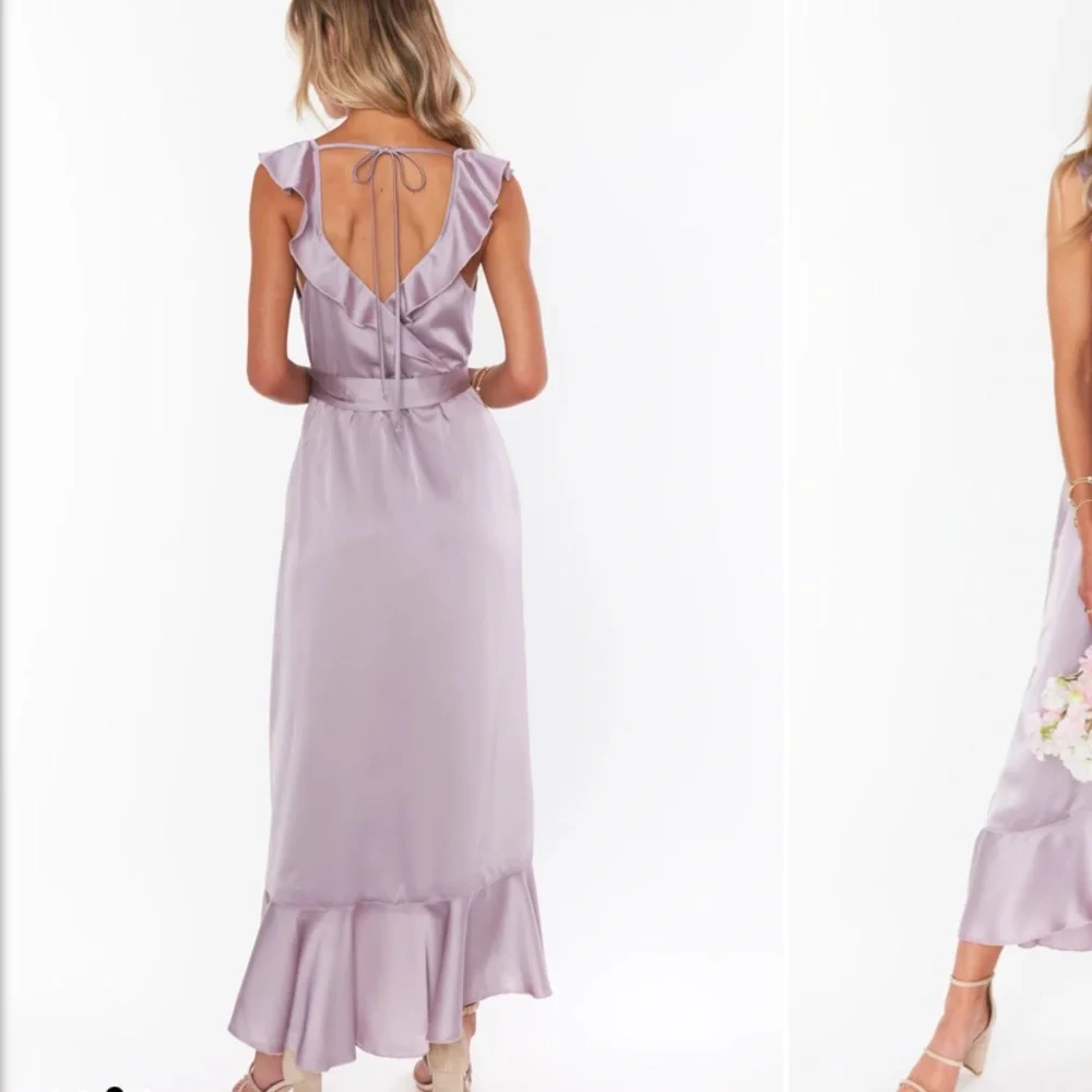 Show Me Your MuMu Lavender Midi Dress - Picture 2 of 7